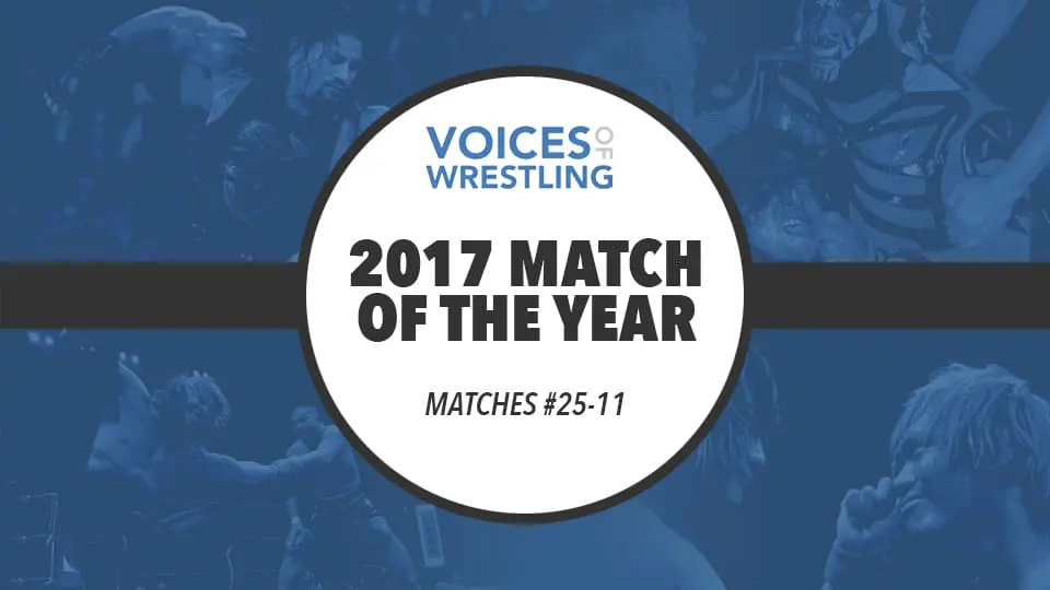 Voices of Wrestling 2017 Match of the Year