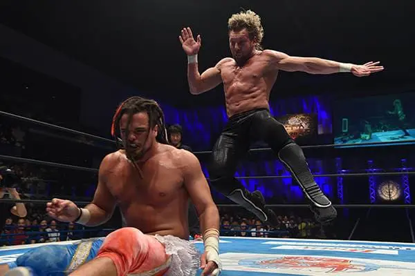 VoicesofWrestling.com - NJPW G1 Climax 28 Night 8 Kenny Omega Juice Robinson