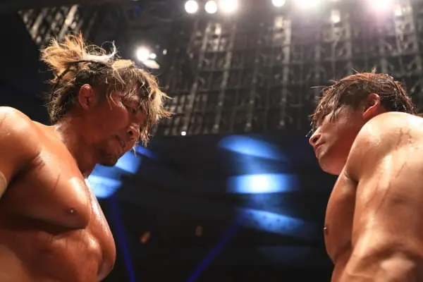 VoicesofWrestling.com - Hiroshi Tanahashi Kota Ibushi G1 Climax 28