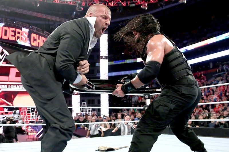 VoicesofWrestling.com - WWE TLC 2015 Roman Reigns Sheamus