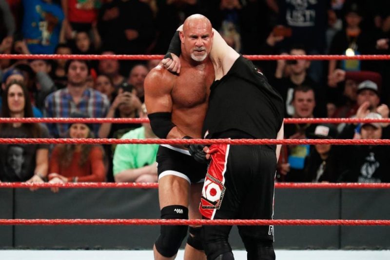 VoicesofWrestling.com - Bill Goldberg Kevin Owens WWE Fastlane
